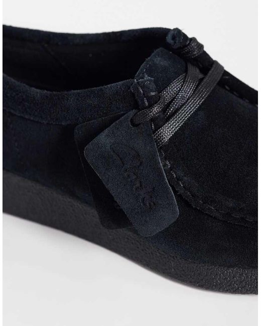 Clarks Black Wallabee Evo for men
