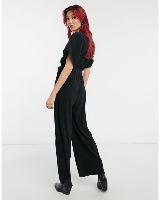 Recycled Jersey Ribbed Jumpsuit 