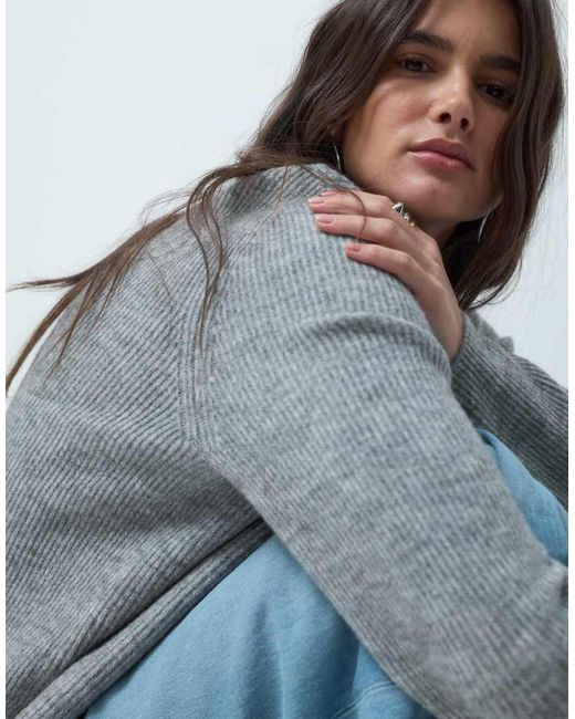 Cardigan Basic di ASOS in Gray