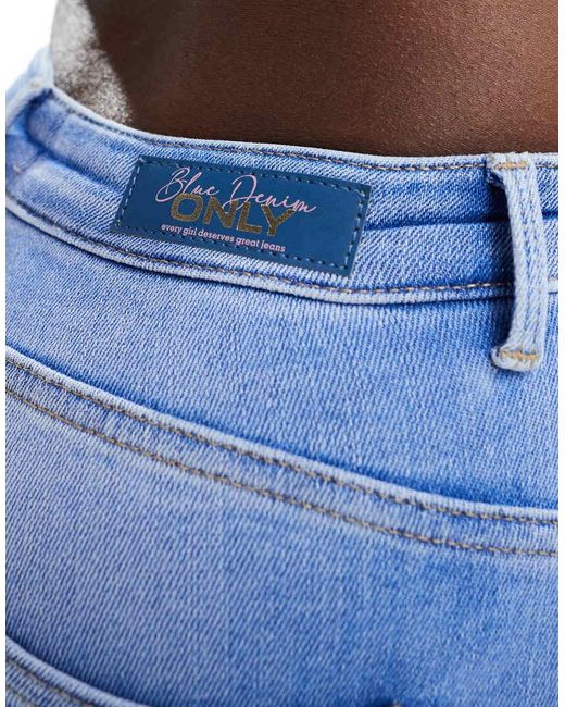 ONLY Blue Push Up Skinny Jeans