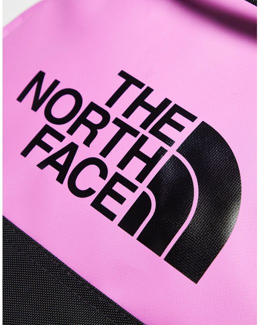 Petate morado glicinia y negro base camp xs The North Face de color Pink