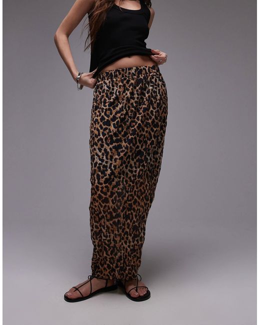 Brown skirt topshop hotsell