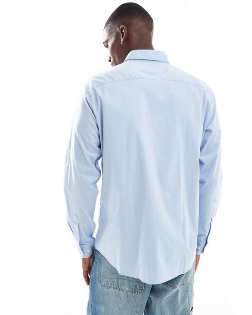 Jack & Jones Blue Slim Fit Shirt for men