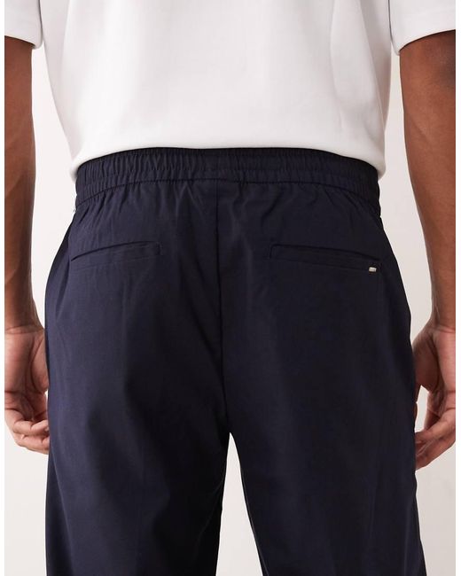 Jack & Jones Gray Drawstring Trousers for men