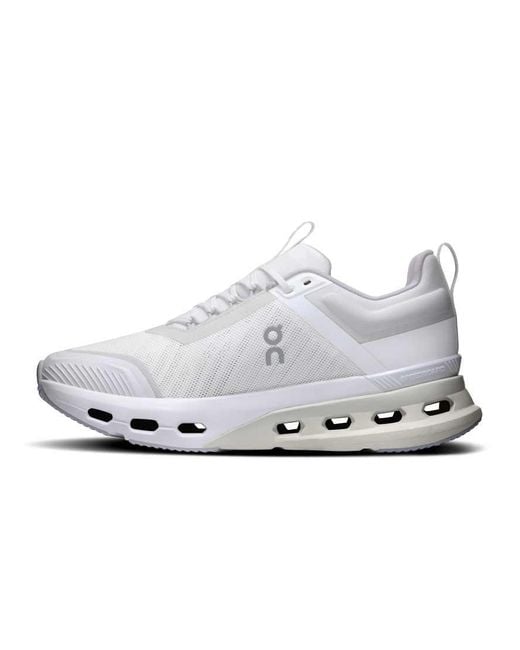 On Shoes White Cloudnova X Training Trainers
