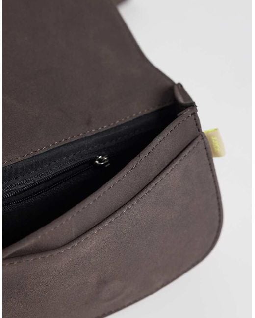 JJXX White Faux Suede Belt Bag