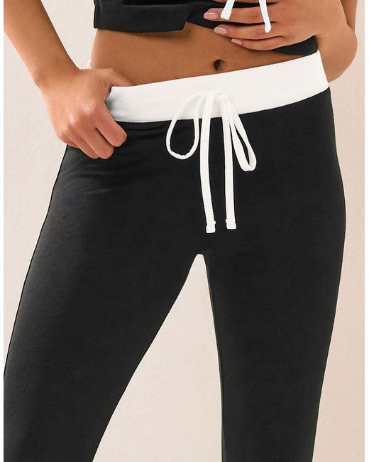 PixieGirl Black Petite Flared Trousers