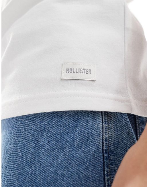 Hollister – 3er-pack t-shirts in Multicolor für Herren