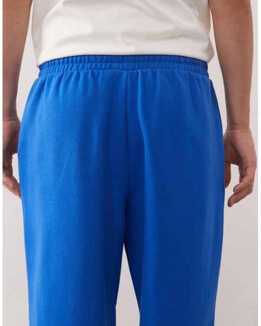 Collusion Blue Relaxed Wide Leg jogger for men