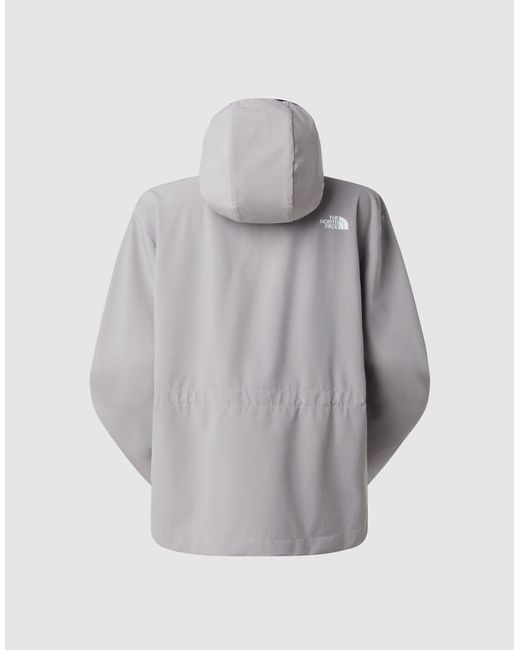 The North Face Gray W Ma Wind Jacket