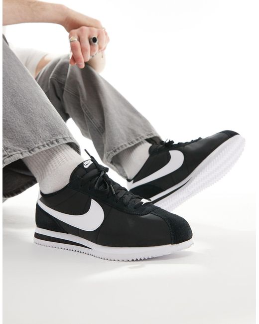Nike Gray Cortez Nylon Sneakers for men