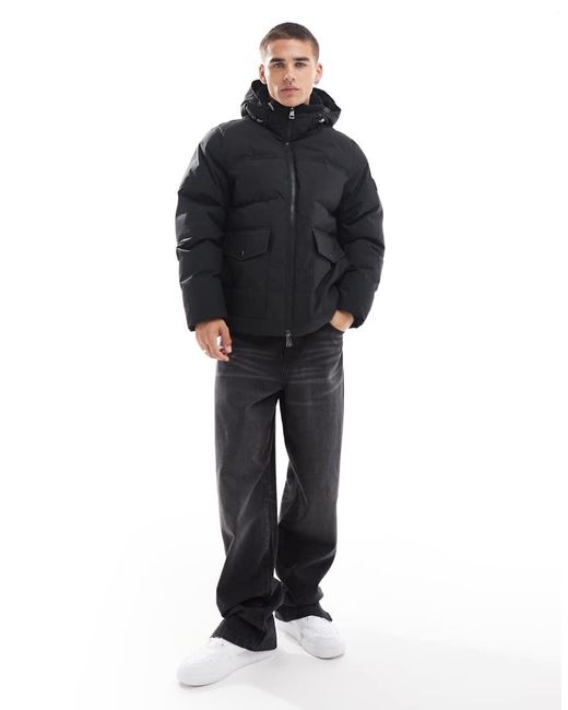 Tommy Hilfiger Black Rockie Utility Jacket for men