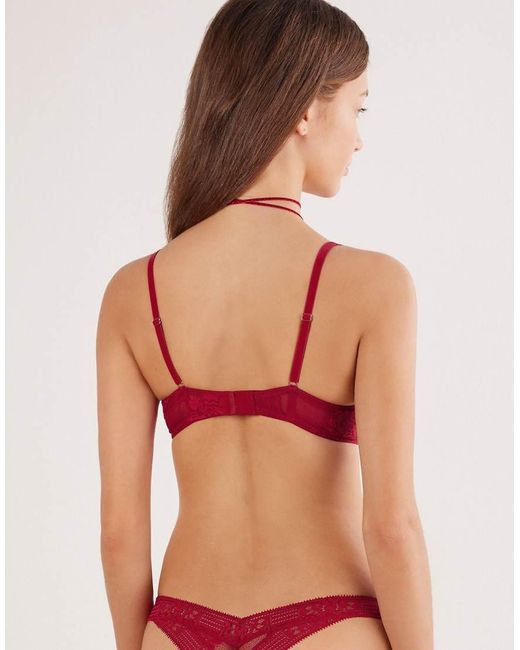 Intimissimi Red La Femme Fatale Denise Balconette Bra