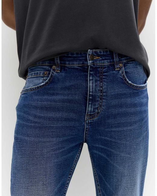 Pull&Bear – enge jeans in Blue für Herren
