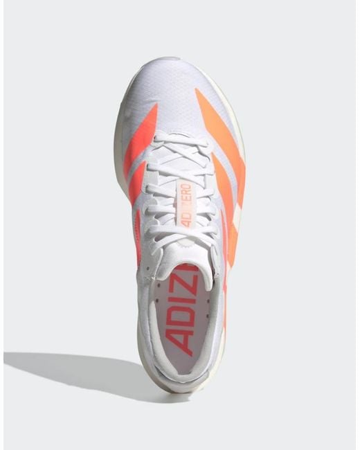 Adidas Originals Pink Adizero Adios 9 Running Shoes
