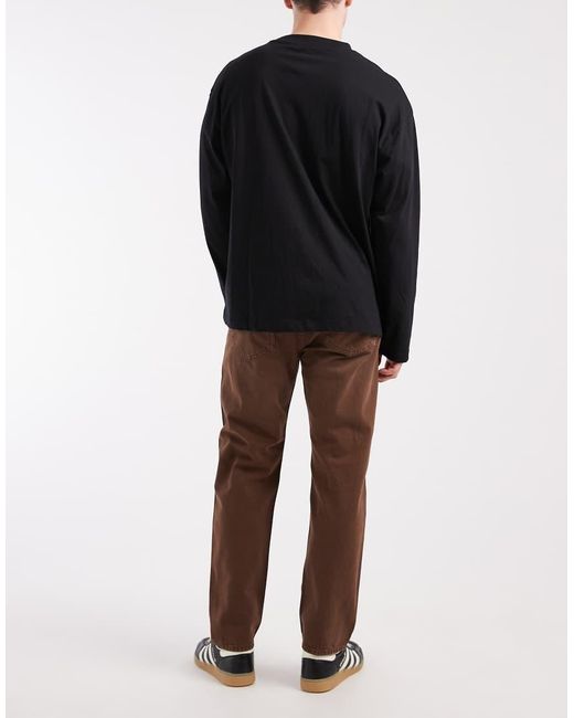 Jack & Jones Black Chris Straight Jeans for men