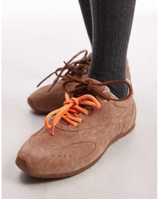 Bronx Brown Myr-aa Trainers