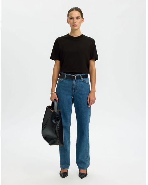 SELECTED Black T-Shirt