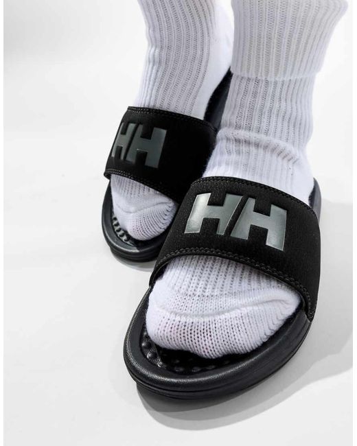Helly Hansen Black H/H Slider Sandals