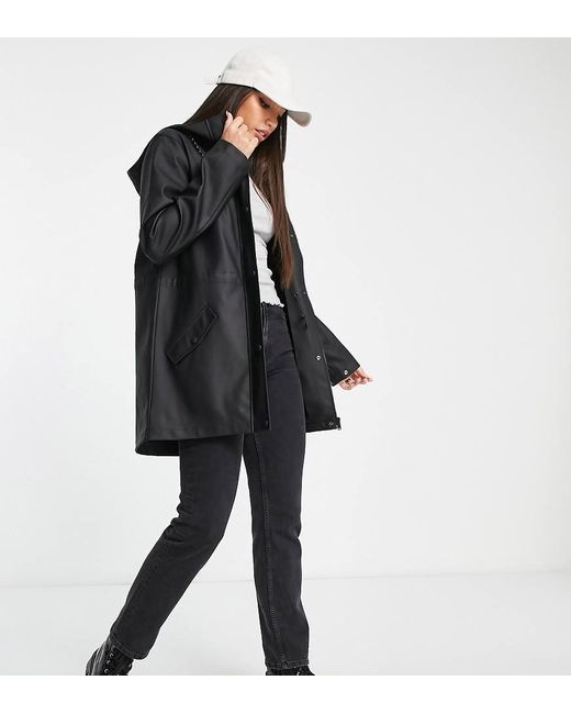 Vero Moda Black Raincoat