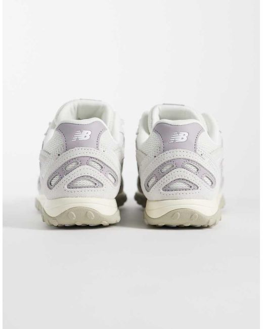 New Balance White 204l Scallop Trainers