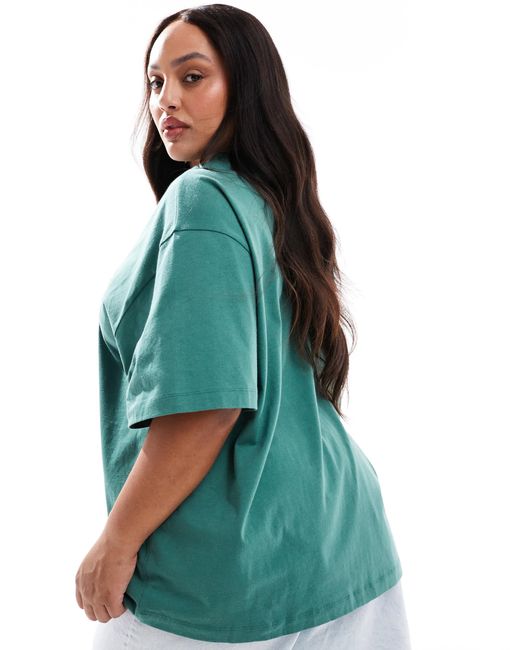 ASOS Green Asos Design Curve Oversized T Shirt With Colorado Graphic