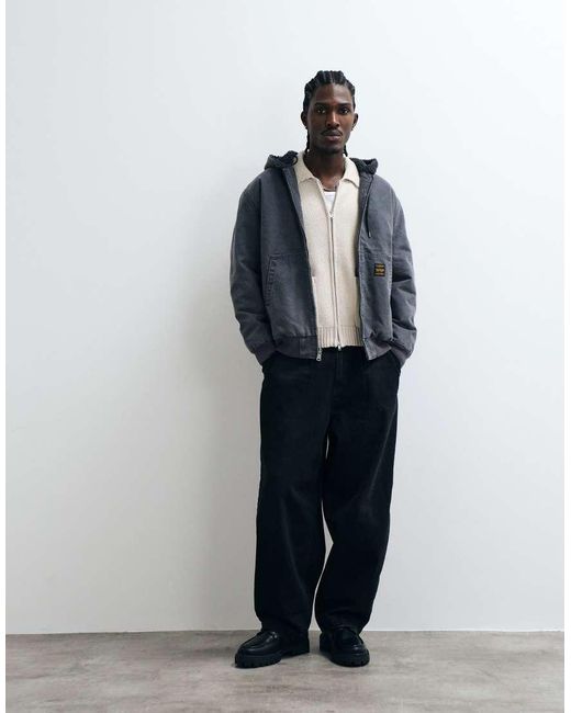 Levi's Blue Workwear Potero Denim Hooded Jacket for men
