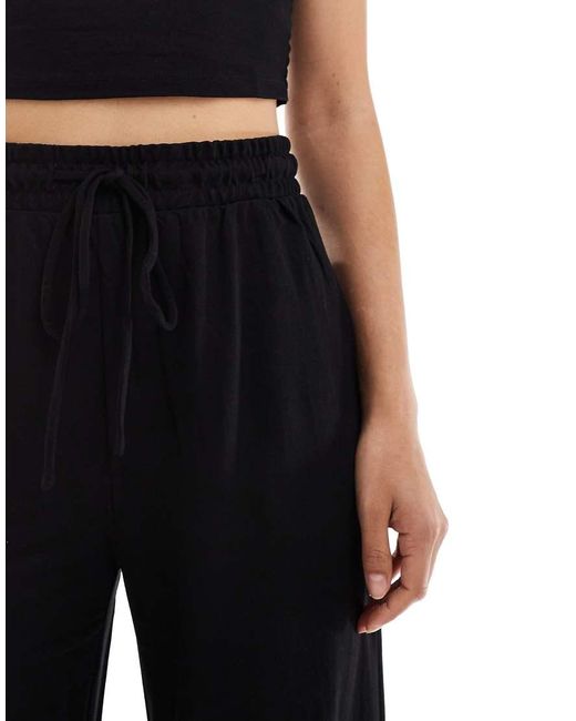 ONLY Black Wide Leg Trouser Co-Ord