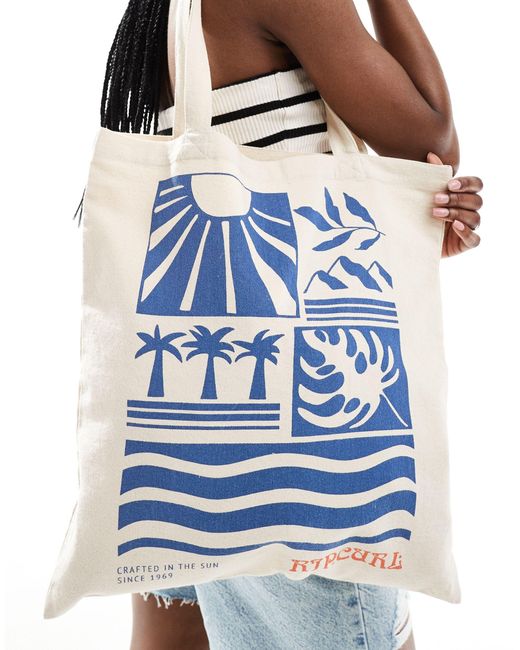 Rip Curl Santorini Sun - Strandtas in het Blue