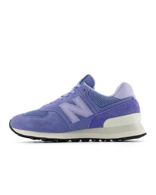 New Balance Blue 574 Trainers