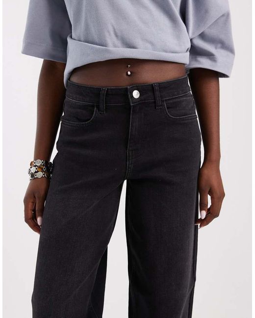 ONLY Gray Tonnie Loose Straight Jeans