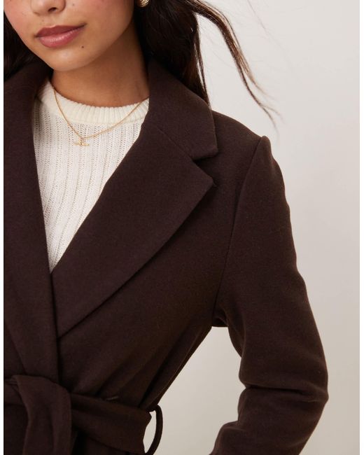 New Look Brown – eleganter mantel