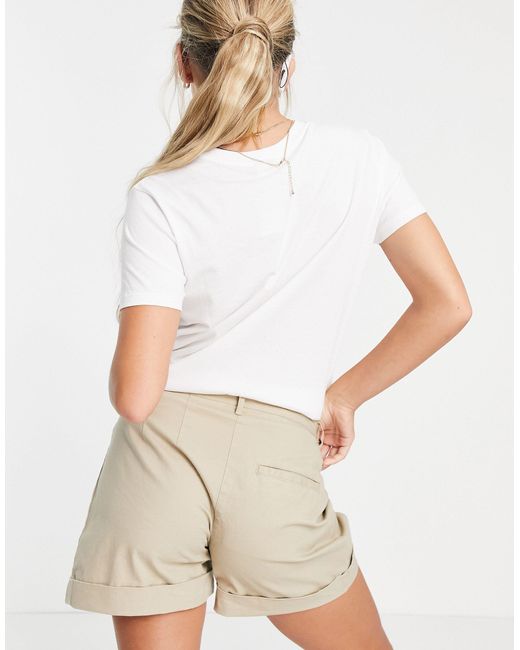 maternity chino shorts