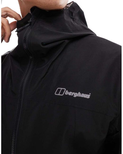 Berghaus Black Deluge Pro 3.0 Waterproof Jacket for men