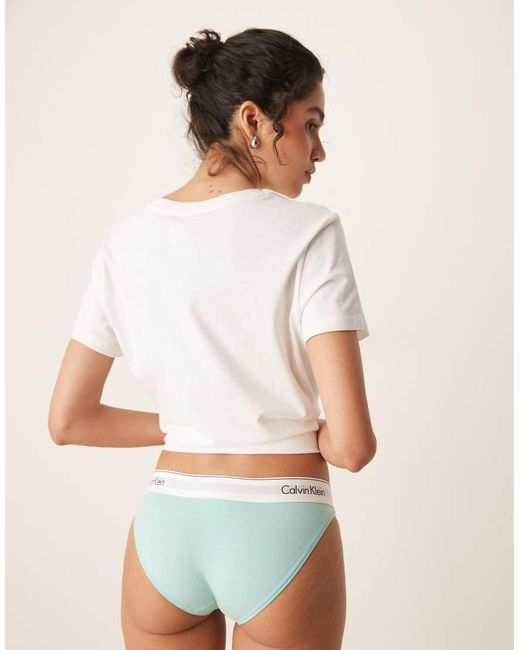 Modern Cotton di Calvin Klein in White
