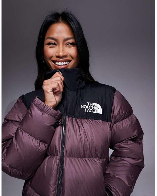 The North Face Blue 1996 Retro Nuptse Down Puffer Jacket