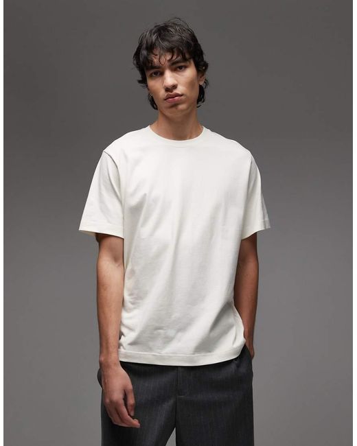 Camiseta De Tejido Grueso De Punto Liso De ARKET de hombre de color Purple