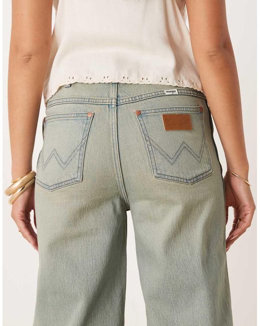 Wrangler Gray Loose Straight Fit Jeans