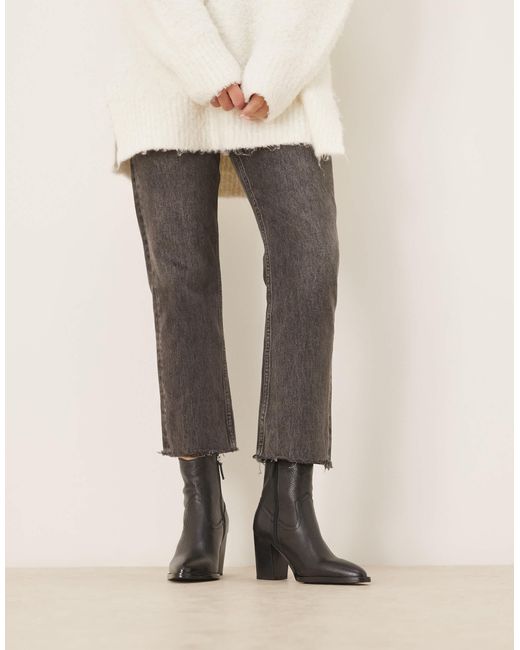 Mango Black – ankle-boots