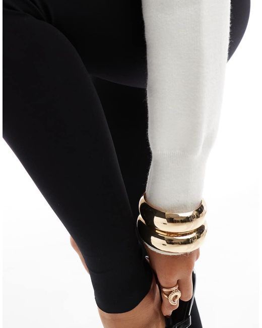 Commando White Neoprene Control Legging