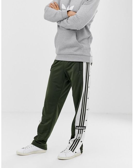 adidas Originals – Adibreak – Jogginghose mit Druckknöpfen in Grün für  Herren | Lyst DE