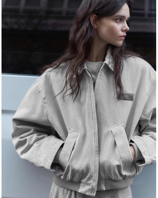 Pull&Bear Gray – jacke