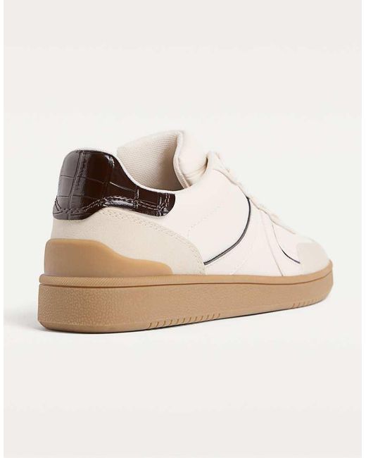 Stradivarius Natural Casual Retro Trainers
