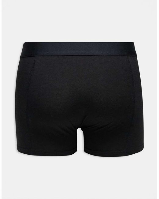Jack & Jones Blue 3 Pack Bamboo Trunks for men
