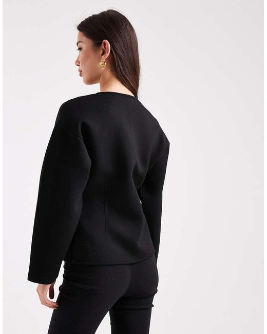 ONLY Black Structured Cardigan