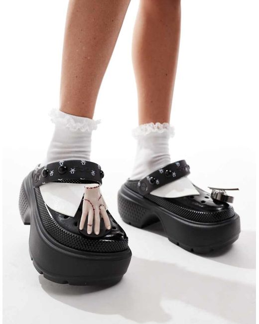 CROCSTM Wednesday Stomp in het Black
