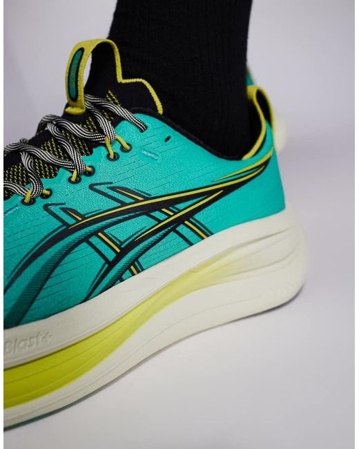 Asics Blue Gel-Nimbus 28 Tr Trainers for men