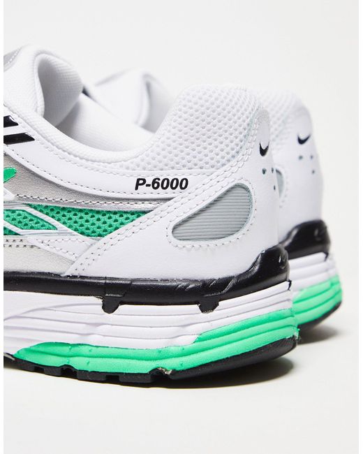 Nike Green P-6000 Sneakers