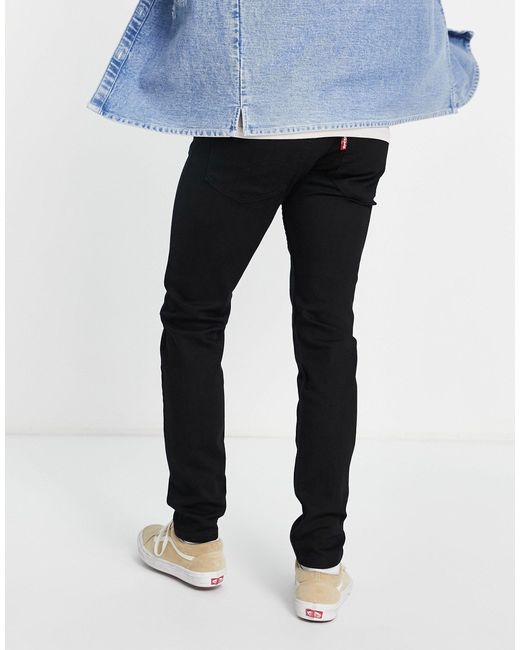 512 - lo-ball - jeans neri slim strettiLevi's in Denim da Uomo colore Nero  | Lyst