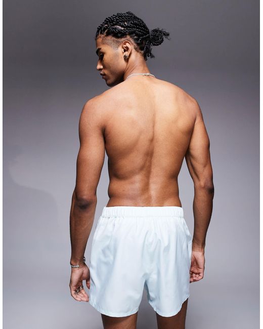 ASOS Blue Swim Shorts for men